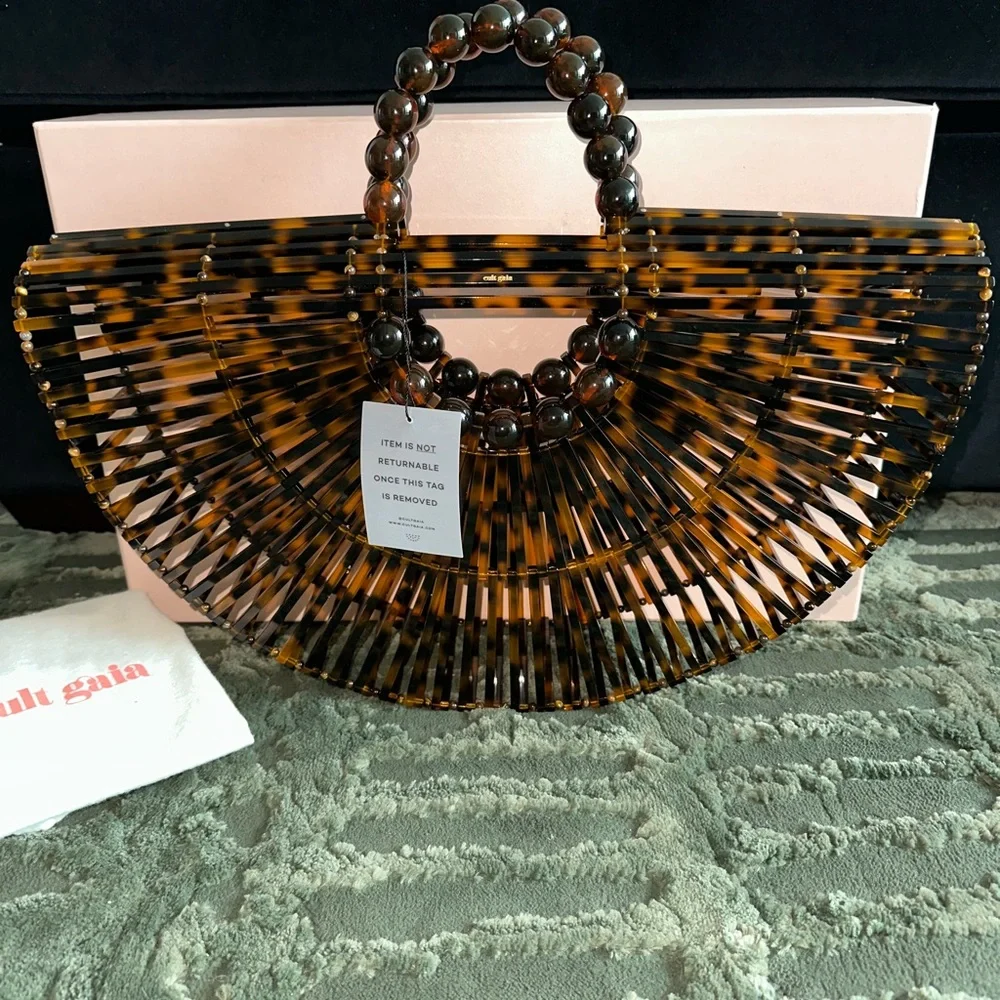 Cult Gaia Fan Ark top handle bag - Picture 2 of 6